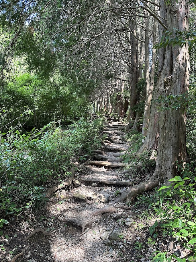 多度山登り口