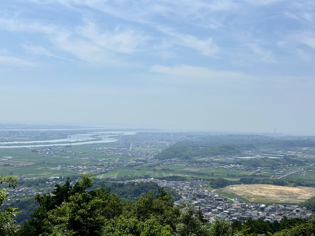 多度山五合目からの眺め